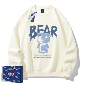 Collaborative Design Loose Casual Long Sleeve Sweatshirt
