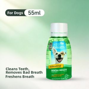 Tropiclean | Teeth Cleaning Oral Hygiene Edible Mouthwash for Dogs