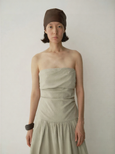 INSIS FEMME | Single-Sided Pleated Fold Camisole Spring New Fashion 2026