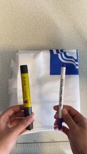 Adger Chaco Ace Pen / Pensil Pola Penanda Bahan/Water erasable pen