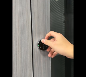 Khóa điện tử cho ngăn kéo bàn tủ đa năng KTS103 mặt tròn 4-6 số có thể thay đổi mã số