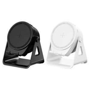 Thanh lịch 3 trong 1 loa cảm ứng với giá để điện thoại đèn RGB không dây bt5.3 cho quà tặng và sử dụng cá nhân
