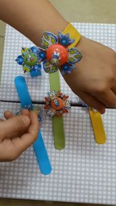 Vòng Tay Đập Phát Sáng Xoay 360 độ Hoạt Hình Công Chúa Gấu Dâu Kuromi Cho Bé Gái | Đồ Trang Trí Cho Bé