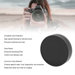 Andoer | Ống Kính Máy Ảnh Fujifilm X10 X20 X30 Nắp Trước Bằng Kim Loại Hợp Kim Nhôm Anodized Bảo Vệ Mềm Mại Phù Hợp Cho Ống Kính