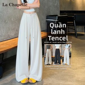 La Chapelle | Quần Dài Chống Nắng Herringbone Linen Rộng Cho Phụ Nữ