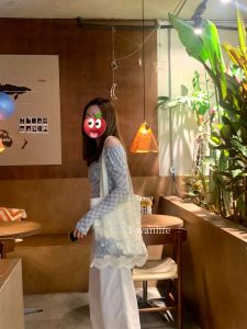 My Beautiful Lace Flower Light Fabric Single Shoulder Bag Spring 2024 New Style Korean Floral Handbag Womens Bag