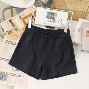 High Waist Breathable Quick Dry Womens Shorts Running Yoga Casual Summer Outdoor Wear Hot Pants Polyester Four Inch Length