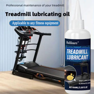 1/2pcs 100ml Treadmill Lubricant Odorless Temperature Resistant Silicone Oil for Belt Maintenance Noise Reduction
