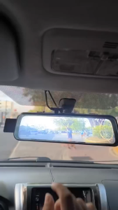 Carstorm 9.66" HD Car Dash Camera 1080P Dual Lens Reverse Parking Video Recorder With Night Vision