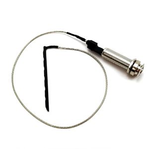 Acoustic Pickup Under Saddle Accessory Set Durable Output Jack Stereo Socket Plug Easy Installation