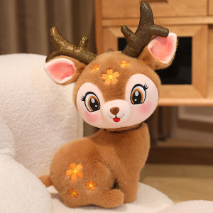 19/40cm Kawaii Giraffe Plush Toy Stuffed Soft Giraffe Dolls Lovely Deer Toys Deer Room Decor Birthday Gift