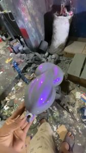 cat special effect violet/purple PU + dasar nardo grey PU