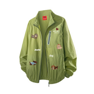 CHARLES JANGS HAPPY HEART | Quick Drying Sun Protection Light Ice Silk Summer Jacket