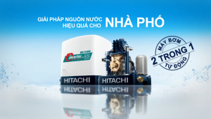 Máy bơm nước tăng áp tự động HITACHI - WM_P200GX2_SPV |