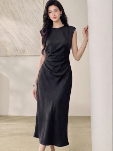 Roey s house | Elegant Sleeveless Dress Slim and Waist-Shaping