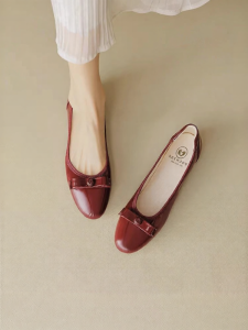 Reemoor | Plus Series Fall New Flat Egg Roll Shoes