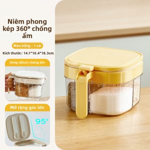 Hộp Gia Vị Kín Khí Nhiều Ngăn