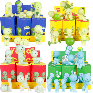 Bandai | New Multiple Series Noctilucent Green Doll Blind Mystery Box Action Figures Decoration Desktop Model Toy