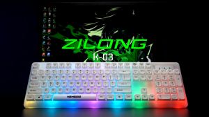 Keyboard Gaming Fullsize NYK Zilong K-03 White