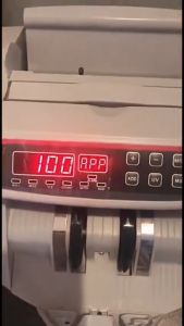 FPS Money Counter Machine Bill Counter Fast Counting UV MG Detection LED Display Add Batch Mode for Philippine Peso Shop
