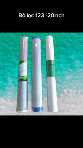BỘ 3 LÕI LỌC NƯỚC 20IN(DÀI 50cm).