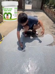 10H hardness Epoxy Colored Sand Floor Paint epoxy flooring paint epoxy floor paint Floor Epoxy Paint flooring epoxy flooring floor paint self leveling epoxy flooring Cement Floor Paint Cement Floor Cement Epoxy Colored Sand Floor Paint Colored Sand Epoxy