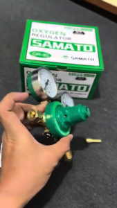 Regulator Oxygen Samato Qr-80 Regulator Oksigen Untuk Las / Oxygen Welding Regulator