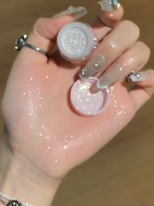 Bột Nhũ Kim Tuyến XIXI Highlight 3 Màu Siêu Mịn Bắt Sáng Da Phấn Bắt Sáng Highlight Lấp Lánh Tự Nhiên Cho Mặt Và Body