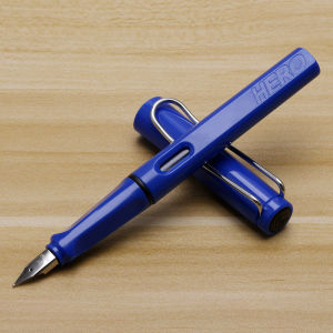 HERO fountain pen 0.5mmor 0.38mm nib(BLUE)