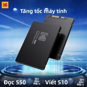 Kodak | Ổ Cứng Thể Rắn Nội Bộ KODAK SSD SATA3 2.5 Inch Tốc Độ Cao 1TB 512GB 256GB 128GB 3D NAND Dành Cho Máy Tính Để Bàn Máy Tính Xách Tay