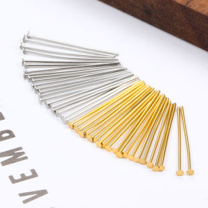 หมุดยึดเข็มหมุดขนาด 15/20/25/30/35/40/50มม ความกว้างของสเตนเลสตีล 0.6 สำหรับการทำเครื่องประดับแบบทำตะขอต่างหูของใช้ในครัวเรือน