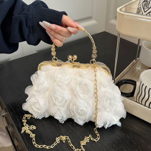 Fashionable Womens Crossbody Bag Handbag Single Shoulder Bag Versatile Bag Soft PU Leather Korean Style Casual Underarm Bag