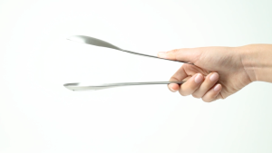 JAPAN MADE EATOCO ELEGANCE PREMIUM STAINLESS STEEL HASAMU / TONGS/ FOOD TONGS