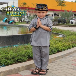 Baju koko anak laki-laki terbaru ramadan 2024