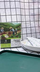 [MUA 2 TẶNG 1] Cà Phê Dừa Hòa Tan Ka Fresh Hộp 12 Gói x 18g / Túi 3 Gói - Cà Phê Sữa Cốt Dừa 4in1 Cappuccino Hoà Tan