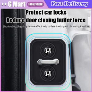 Car Door Lock Cover Anti-Rust & Shock Absorbing Car Door Cushion Pads PVC Auto Door Lock Protectors Waterproof Noise Reduction for Mitsubishi