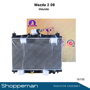 16130 MAZDA 2 2008 DEMIO RADIATOR ASSEMBLY A/T 350x558x26mm PA26 1ROW 278-415-200-A