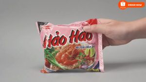 [SET 10 GÓI] - ACECOOK - Hảo Hảo 10 vị: Hảo 100 Tôm Chua Cay Sườn Heo Tỏi Phi Xào Chua Ngọt Hành Hải sản Gà Vàng Sa Tế Tím Chay Rau Nấm Lẩu Kim Chi (65g-95g/gói)