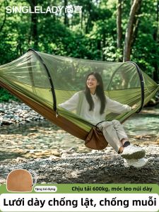 SingleLady | Hammock Dã Ngoại Bền Nước Chống Muỗi Không Lật