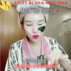 500g Mặt Nạ Dẻo Collagen Tảo Xoắn Bột Tảo Diệp Lục Collagen Handmade Thải Độc Da Căng Bóng Ngăn ngừa lão hóa