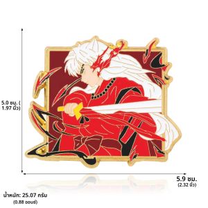 เข็มกลัดอะนิเมะอินุยาฉะ เซสโชมารุ สำหรับติดหมวก เสื้อผ้า กระเป๋าเป้ ของตกแต่งคอสเพลย์ เครื่องประดับ ของขวัญ