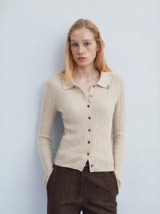 TEENIE WEENIE | Wool Cashmere Women Knit Cardigan Sweater