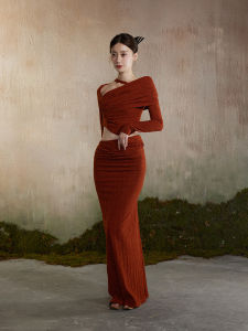 กระโปรงสั้นทรงตรงผ้าถัก ONMOON เอวกลาง สีสันสดใส ทรงเข้ารูป ยืดหยุ่นได้ดี กระโปรงทรงเอยาว สำหรับผู้หญิง ฤดูใบไม้ร่วง 2023