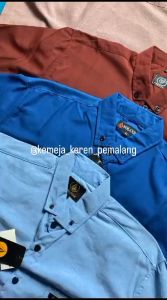 Kemeja Boy Top Man Lengan Pendek Casual Basic Formal