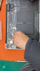 แบตเตอรี่โน๊ตบุ๊ค Battery Laptop OEM Replacement use for MBA 13 inch A1466 Mid 2013 - 2017 (Batt Model: A1496)