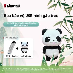 Kingston | Ổ Cắm USB Dung Lượng Lớn Tốc Độ Cao Hình Gấu Trúc Dễ Thương