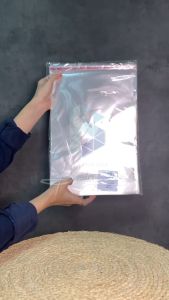 Plastik Display 24 x 30 Cm Isi 100 Lembar - Plastik Perlize - Plastik OPP Gantung