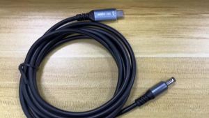 Cáp Sạc USB C Sang DC 5.5x2.1mm Cho Laptop Đầu Type C Đực Sang DC Đực Hỗ Trợ Sạc Nhanh 100W Cáp Sạc Laptop Tốc Độ Cao