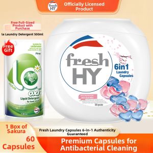 Walch | 6-in-1 Extra Clean Aroma-Lasting Anti-Bacteria and Mites Laundry Pods