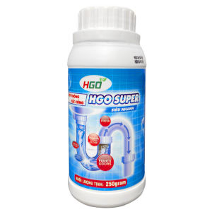 Bột Thông Cống Cực Mạnh HGO SUPER Thông Tắc Bồn Cầu Bồn Rửa Bát Đường Ống Nhanh Chóng Hiệu Quả